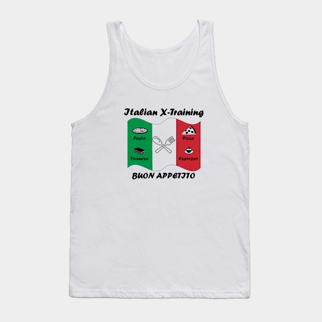 Italian X-training Tank Top by juliascornershop